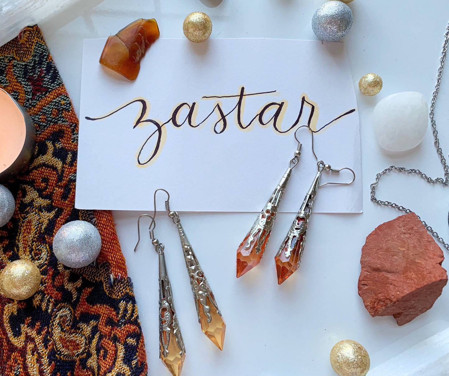 Crystal Monolith Earrings