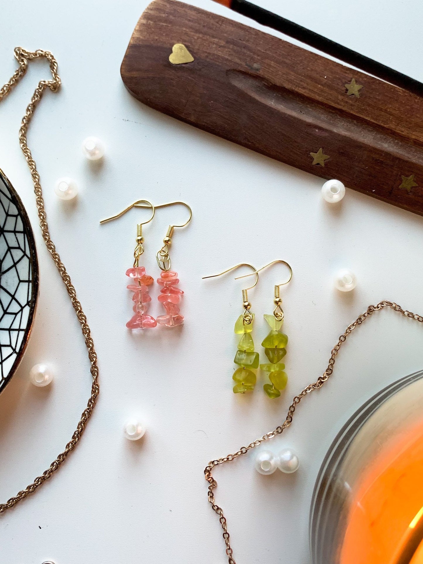 Stacked Rocks Earrings