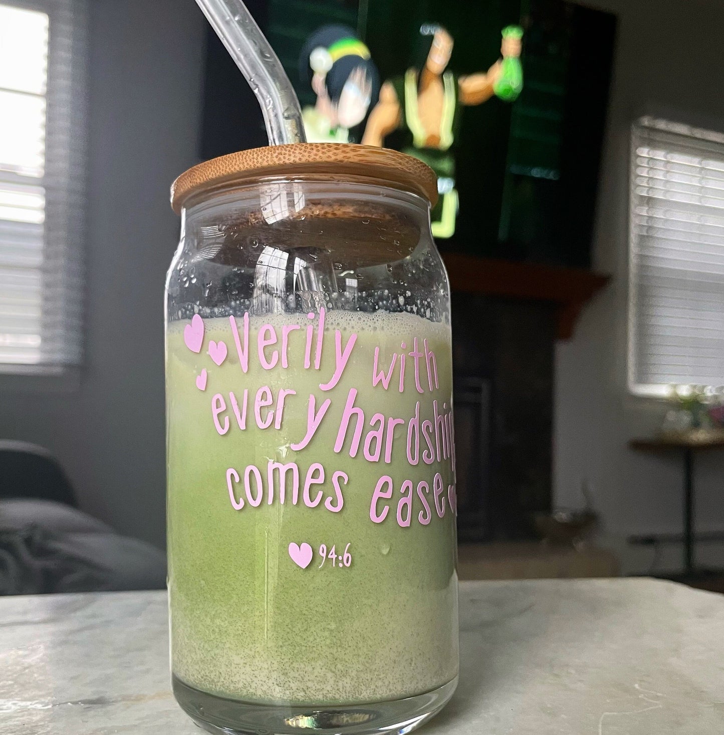 Verily with Hardship comes Ease Tumbler
