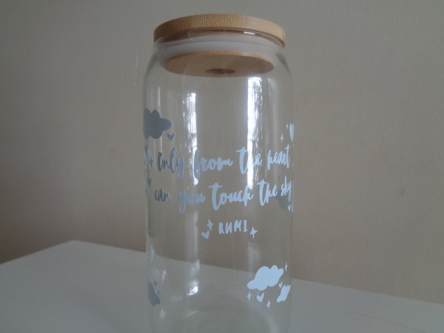 Touch the Sky, Rumi Quote Tumbler