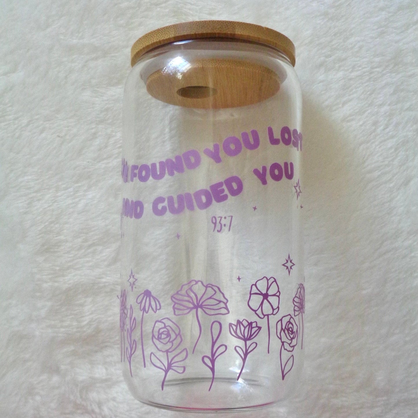 Lost and Guided Glass Tumbler