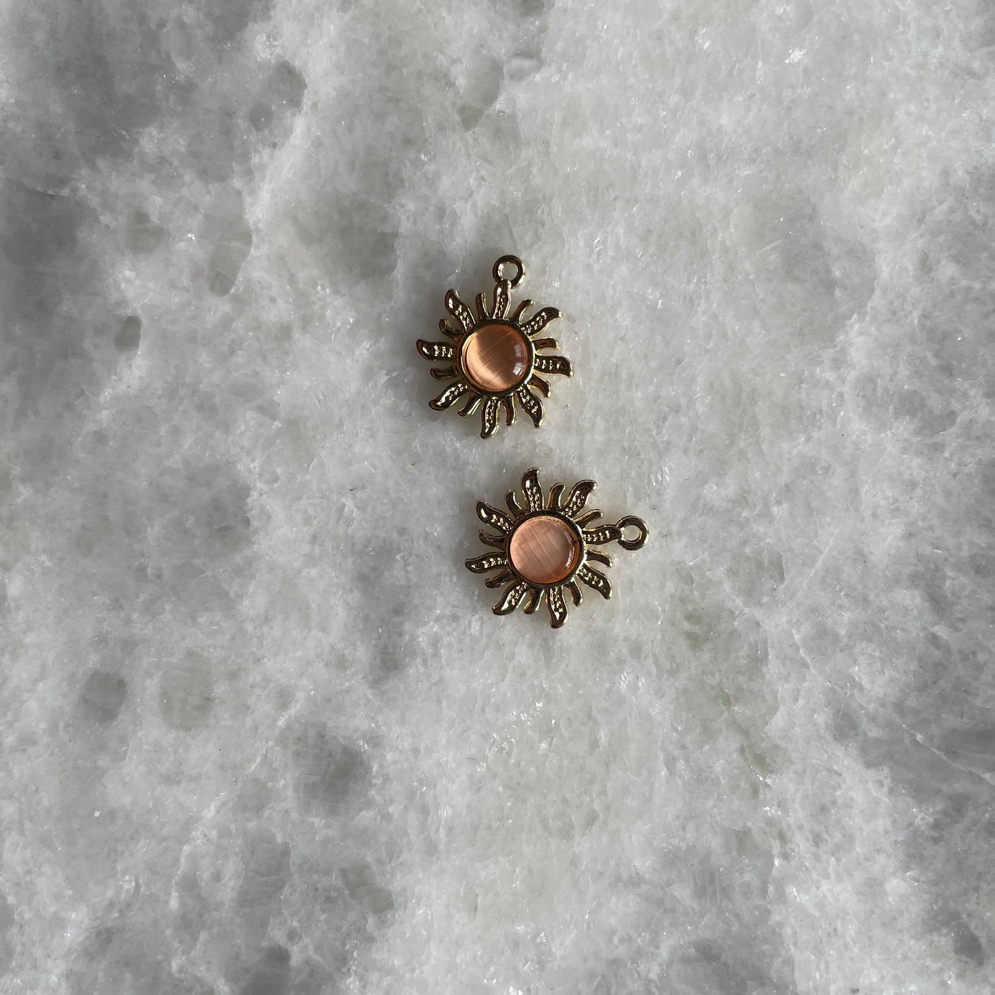 Multicolor Sun Stone Charm