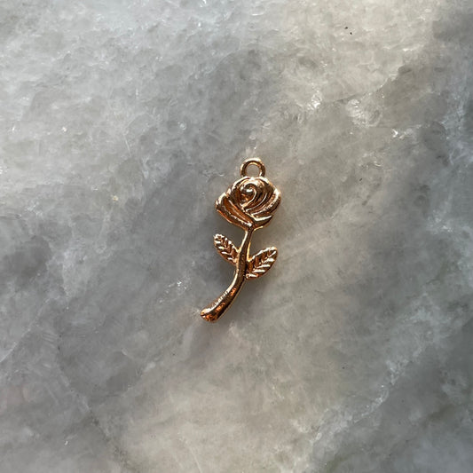 Hanging Rose Charm