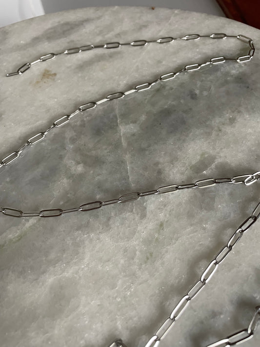 Stainless Steel Large Paperclip chain