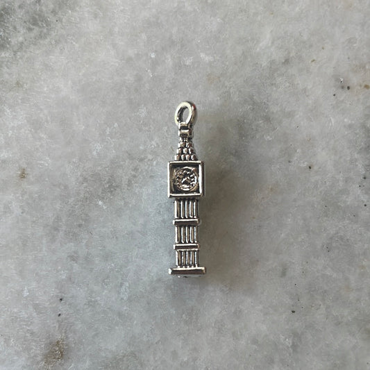 Silver Big Ben charm