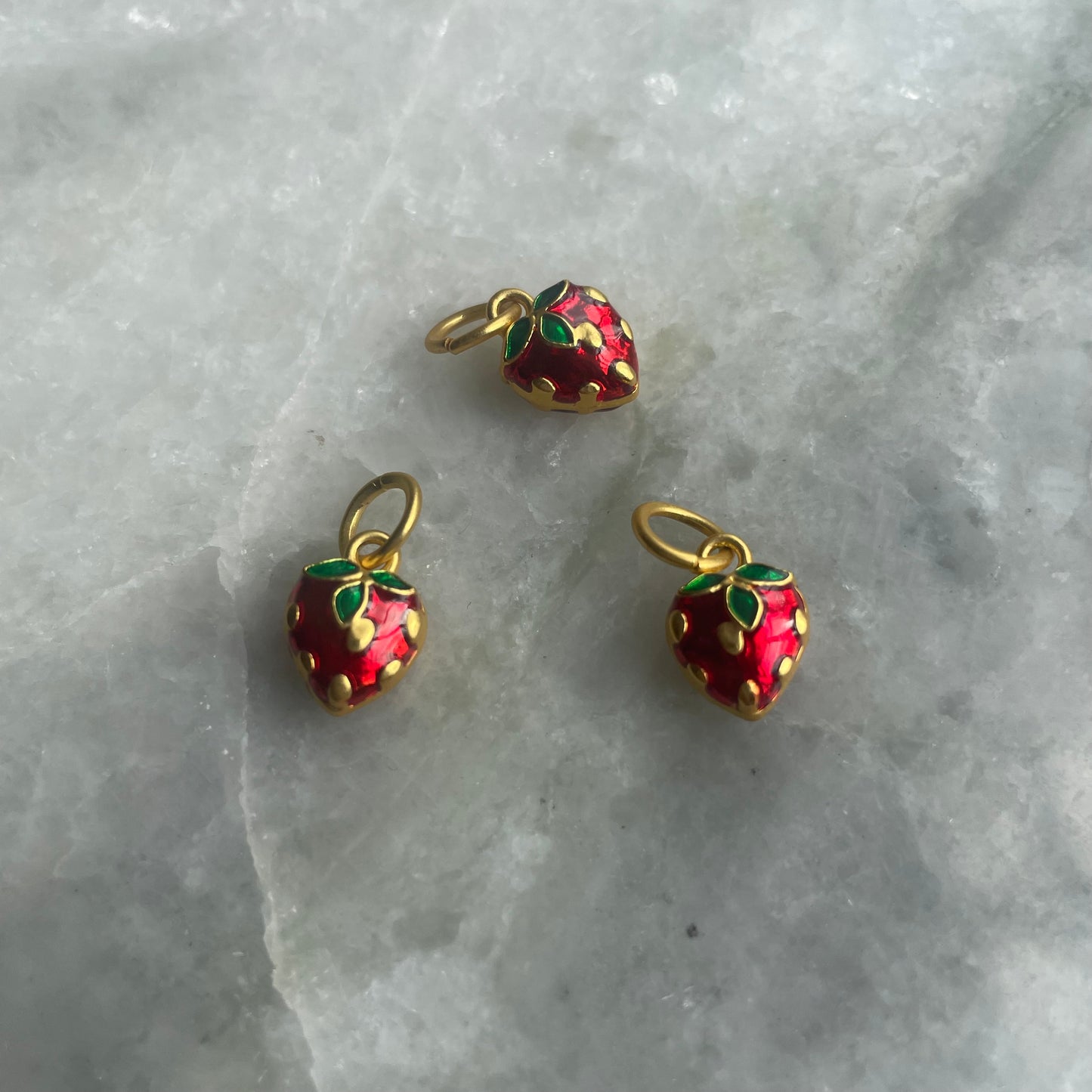 Vintage Strawberry Charm