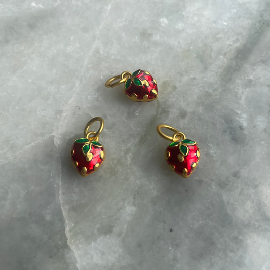 Vintage Strawberry Charm