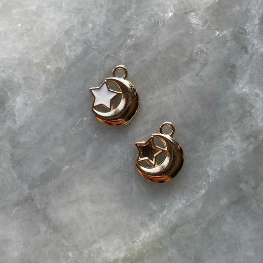 Star & Moon Charm