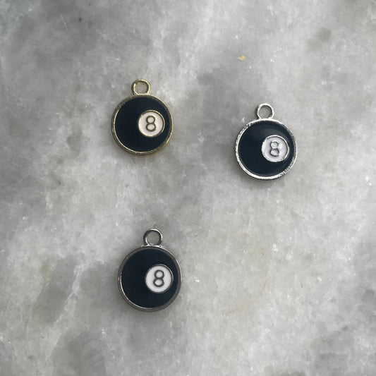 8 Ball Charm