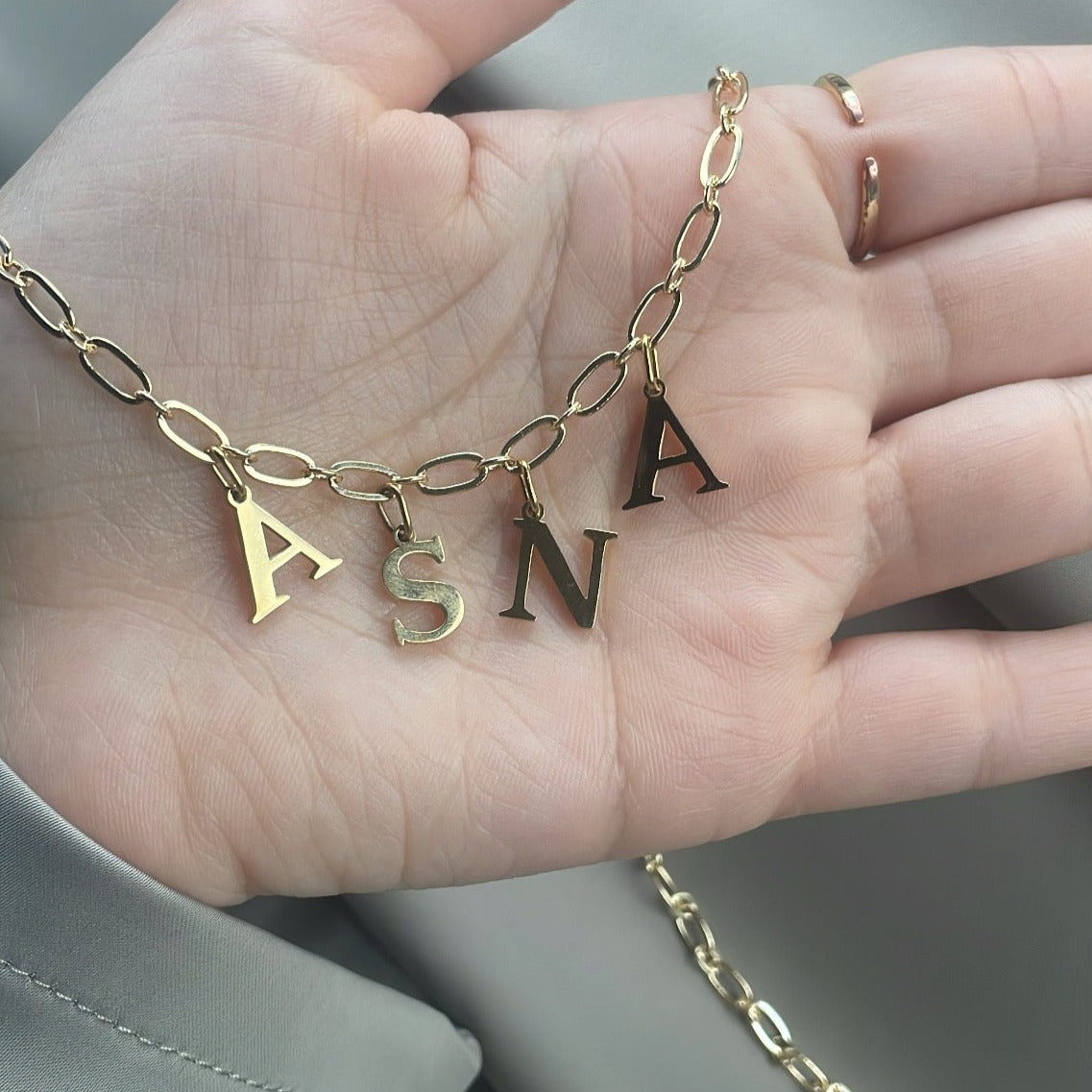 NAAM: custom Name Necklace