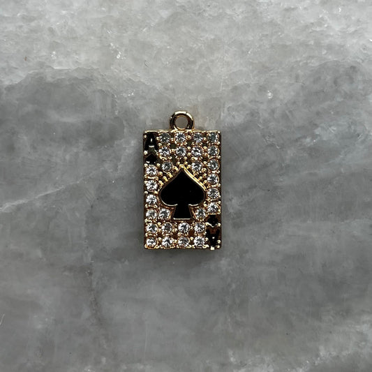 Ace of Spades Charm