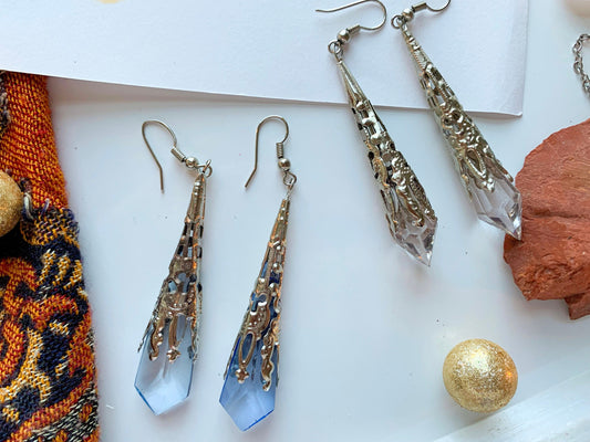 Crystal Monolith Earrings