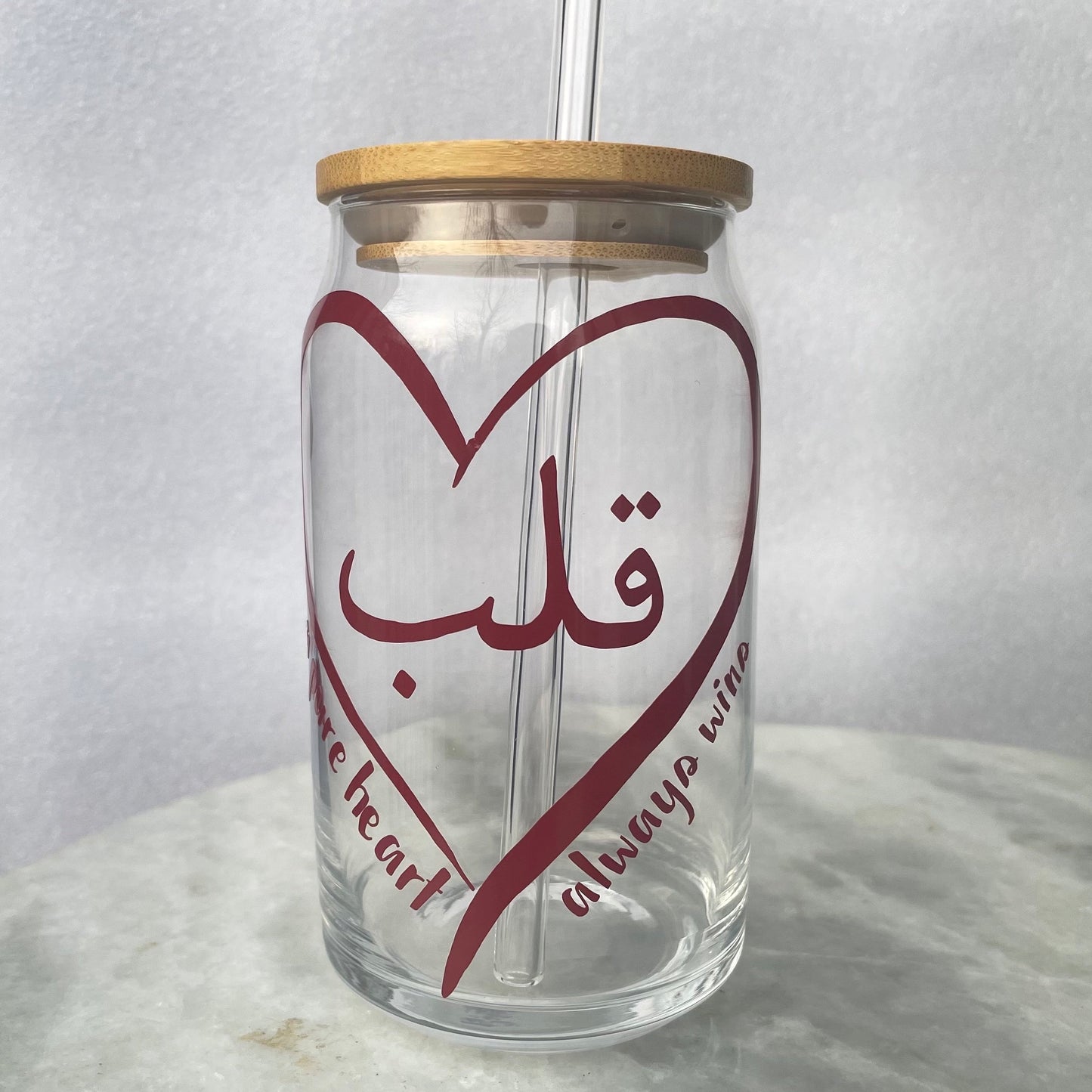 Qalb Glass Tumbler
