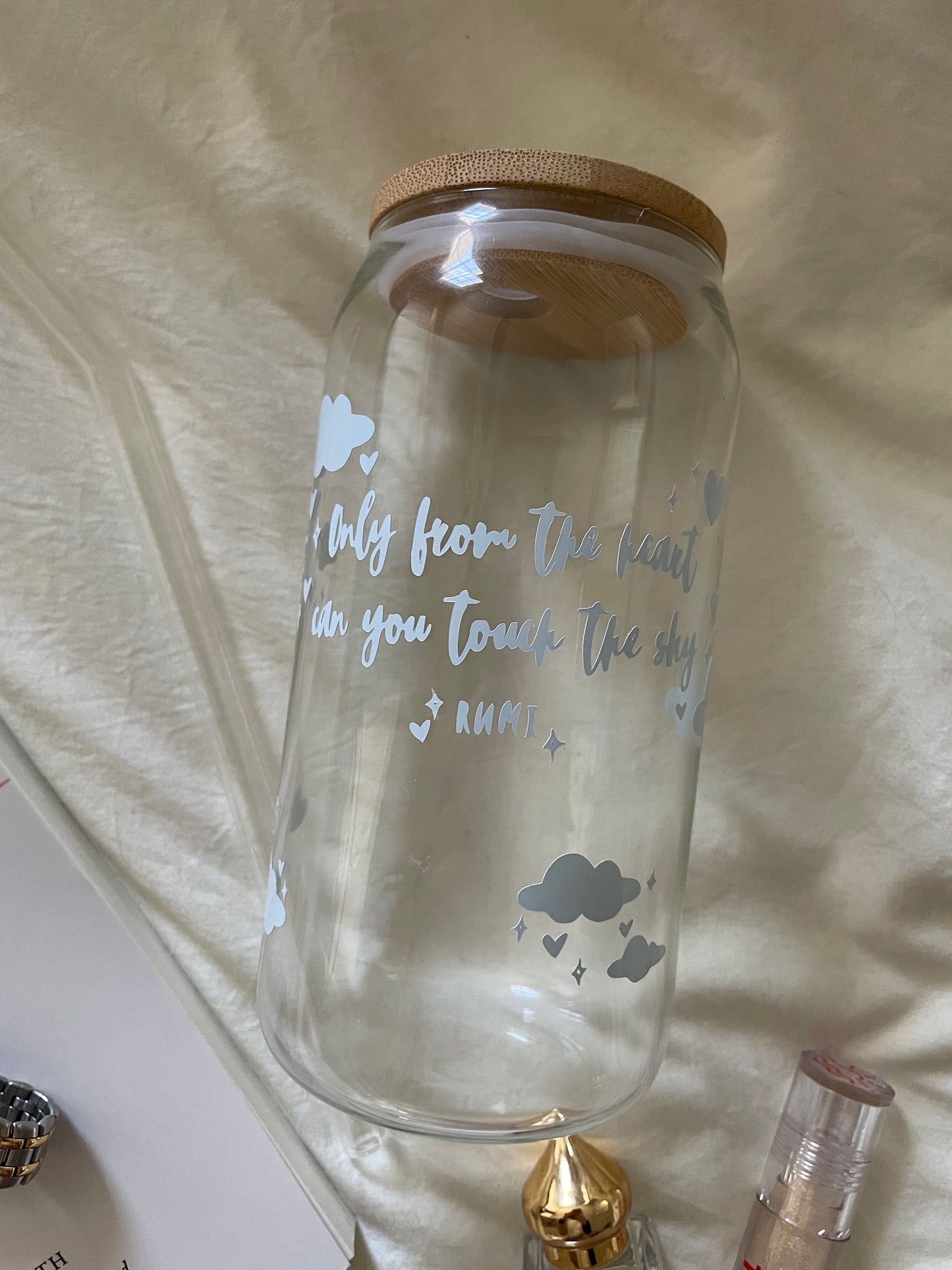 Touch the Sky, Rumi Quote Tumbler