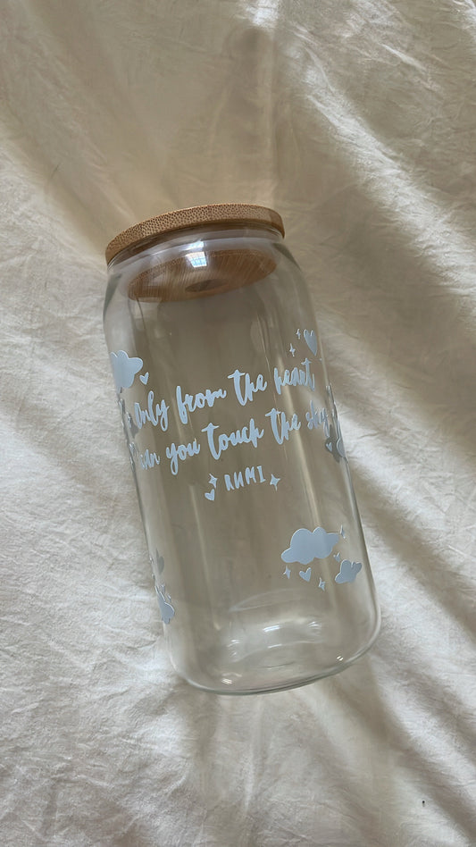 Touch the Sky, Rumi Quote Tumbler