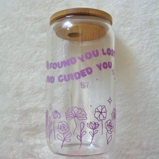 Lost and Guided Glass Tumbler
